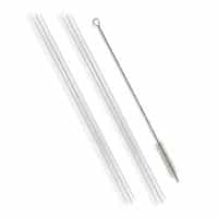Straight Glass Straws by WYLDR