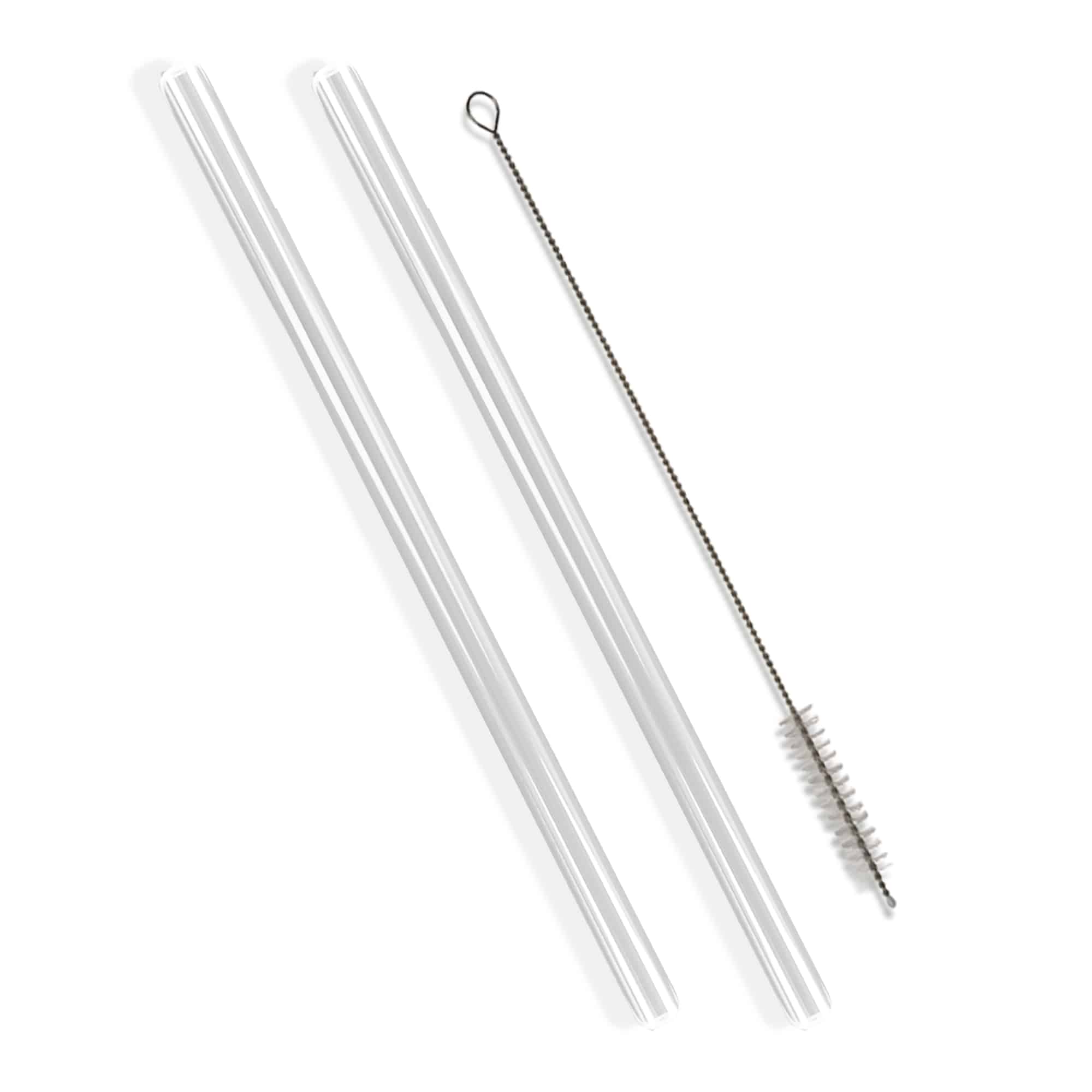 Straight Glass Straws by WYLDR